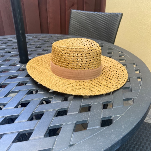 Eric Javits Cannes II Wide Brim Fedora - Honey - Picture 2 of 5